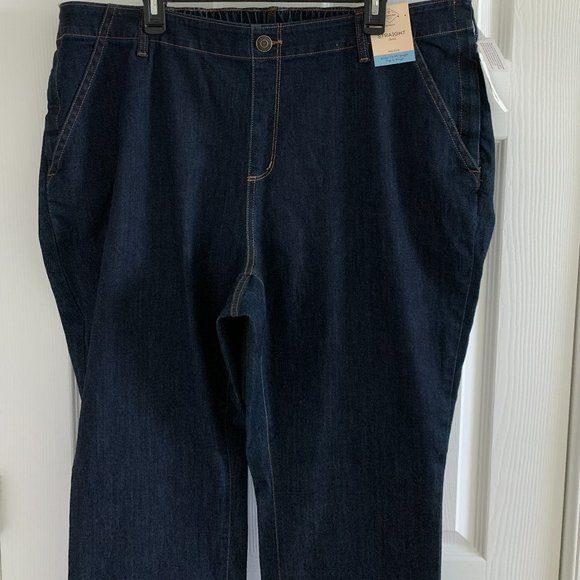 NWT St Johns Bay Women's Plus Jeans, Size 22W - Picture 3 of 16